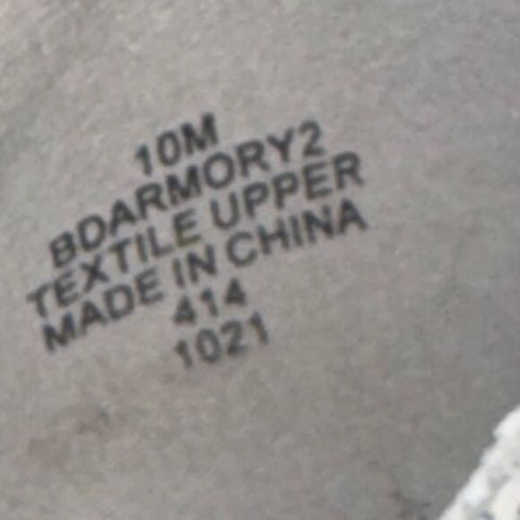 BANDOLINO Womens Silver Ankle Strap Comfort Glitter Padded Armory Round Toe sz10 - Picture 10 of 10